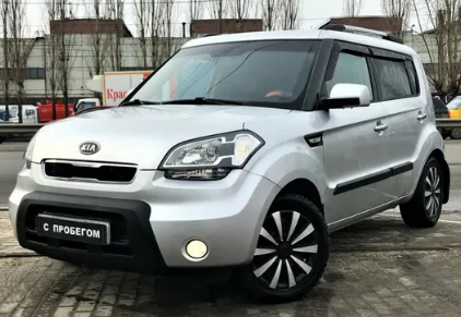 Дефлекторы окон (ветровики) Kia Soul I (AM) 2009-2012 (Киа Соул) Кобра Тюнинг